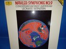 @DG DIGITAL 419 208-1 *BERNSTEIN* MAHLER SYMPHONY NO.9* COA* w BOOKLET* 2 LP* NM