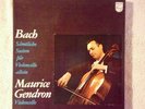 BACH - MAURICE GENDRON - CELLO