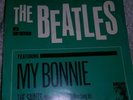 THE BEATLES My Bonnie/The Saints  original 45 Record and Cover from 1964. Rare.