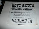 rare 45 Hoyt Axton VJ promo   Double Double dare / LA Town NM with Pic Sleeve