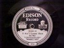EDISON 10 In. RECORD #51261 WENDELL HALL / AL BERNARD IT AIN'T GONNA' RAIN NO MO