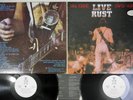 NEIL YOUNG LIVE RUST REPRISE P-5575,6R Japan Promo Vinyl 2LP