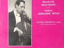 DANIEL SHAFRAN, Shostakovich, SCHUBERT,  RCA  LM-2553  Cello Sonata red seal