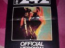 FRONT 242 POSTER. OFFICIAL VERSION. 1987 UK Promo. 40x60 cms. Ministry.