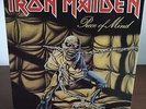 Iron Maiden-Piece Of Mind LP Italian Issue 1983 EX/NM  Gatefold