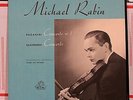 Michael Rabin - PAGANINI/GLAZUNOV Violin Concertos LP  Angel 35259 Dowel -Rare