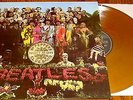 THE  BEATLES SGT. PEPPERS LONELY HEARTS CLUB BAND GOLD  COLORED VINYL IMPORT LP