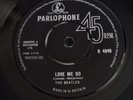 The Beatles - Love Me Do - Original UK Parlophone Black Label - Nice Condition
