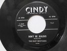 ISLEY BROTHERS 45 Dont Be Jealous / This is The End CINDY 1st press Doowop fm413
