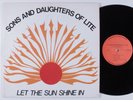 SONS & DAUGHTERS OF LITE Let The Sun Shine In SUNLITE LP NM private funk jazz