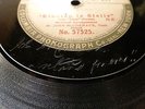 1907 LONDON ODEON John McCormack SIGNED IRELAND FOREVER Tosca FONOTIPIA 78