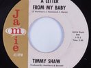 R&B Soul 45 TIMMY SHAW A Letter From My Baby JAMIE HEAR