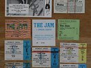 THE JAM - SECRET PARTY TICKET *RARE* + THE JAM'S LAST EVER TICKET STUBS DEC 1982