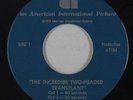 Radio Spot 45 - The Incredible Two-Headed Transplant (1971) - AIP - VG+ mp3