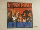 GUNS N' ROSES APPETITE FOR CONVERSATION LP RECORD 1988 UK CLEAR VINYL BAK 6001