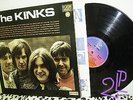 2 LP THE KINKS - SAME / PLAISIR DOUBLE * RARE COMPILATION PYE 1971 FRANCE FOC nm