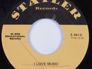 Disco Funk 45 UNKNOWN ARTIST I Love Music STATLER HEAR