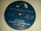 JOE BENNETT & THE SPARKLETONES : BLACK SLACKS / BOPPIN' ROCK BOOGIE. UK 78rpm