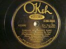 78: OKEH  41506 -JOE VENUTI BLUE 4 -PARDON MY PRETTY BABY/ LITTLE BUTTERCUP -E