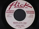 SUNNIE ELMO & MINOR CHORDS: Let Me / Indian Love Call 45 (dj, plays fine)