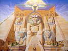 IRON MAIDEN Powerslave LP Lyric Inner EMI EJ2402001 1984 Free UK Post