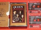 QUEEN - UK CASSETTE TAPE X 2 - GREATEST HITS I & II (BEST OF) IN RARE SLIPCASE