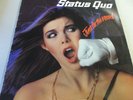 STATUS QUO,JUST FOR THE RECORD,RED VINYL LP ON PYE NSPL 18607.1971 STEREO