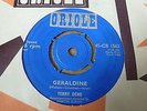 Terry Dene - Geraldine 1960 UK 45 ORIOLE