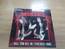 METALLICA    kill em all in chicago 1983      LP   coloured vinyl