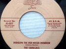 CADILLACS feat.JESSE POWELL orig 45 Shock-A-Doo Rudolph Red-Nosed Reindeer FM466