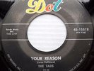 The TADS original DOT r&b 45 Your Reason vg++ b/w  The Pink Panther vg+  FM473