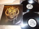 VG+ RARE UK DBL VINYL LP MOTORHEAD NO REMORSE LEATHER SLEEVE MOTOR1 METAL ROCK