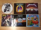 LP 6 Stück, Metallica, Holy Moses, Testament, Helloween, Anthrax