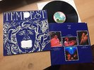 TEMPEST LIVING IN FEAR GERMAN ORIGINAL ISLAND BRONZE PRESS in 1974