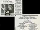 RAMEAU  intégrale clavecin vol.1 - SCOTT ROSS / STIL