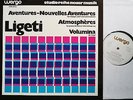 LIGETI Aventures Atmospheres Volumina LP WERGO 60022 NM