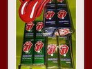 RARE EXPOSITOR MENTOS THE ROLLING STONES 24 PACK MENTOS LIMITED EDITION . SEALED