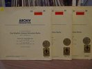 Pierre Fournier  Bach Cello Solo Suites  Archiv 198186/87/88 Red stereo 3 LP set