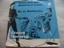 Vinyl7inch Claus Herwig(Teddy Parker)Dort wo der Südwind weht RARITÄT German Gut
