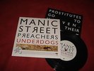 MANIC STREET PREACHERS Underdogs RARE 1 sided 7