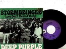 DEEP PURPLE 7'' PS Stormbringer DENMARK  006-96368 UNIQUE Danish 45