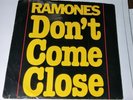 Ramones Don't Come Close 1978 Promo 45 with Picture Sleeve MONO/STEREO SIRE 1025