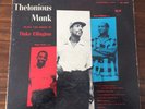 Thelonious Monk plays Duke Ellington-White Label Riverside Deep Groove ORG Cover