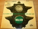 MILES DAVIS EP Walkin' Swedish Metronome 1954 + PS  EX Horace Silver