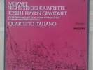 B854 QUARTETTO ITALIANO MOZART SIX STRING QUARTETS DED. TO HAYDN 3 x LP PHILIPS