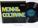 MONK & COLTRANE VINYL LP 1966 ORIGINAL RIVERSIDE PRESSING THELONIOUS JOHN RARE