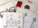 RARE ELVIS COSTELLO PROMO VINYL BUNDLE. SIGNED