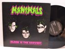 RARE PUNK LP- MANIMALS - BLOOD IS THE HARVEST HP301 1985 House of Pain OH clean
