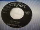 RUTH BROWN---JUST TOO MUCH---VG ++