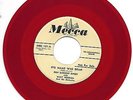 Don Sargent   His Name Was Dean  James Dean Tribute 45  Mecca Records Red Vinyl